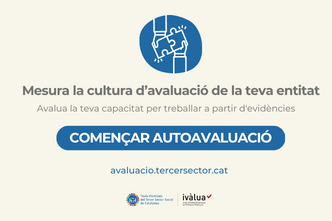 Web de mesura la cultura d'avaluació de la teva entitat