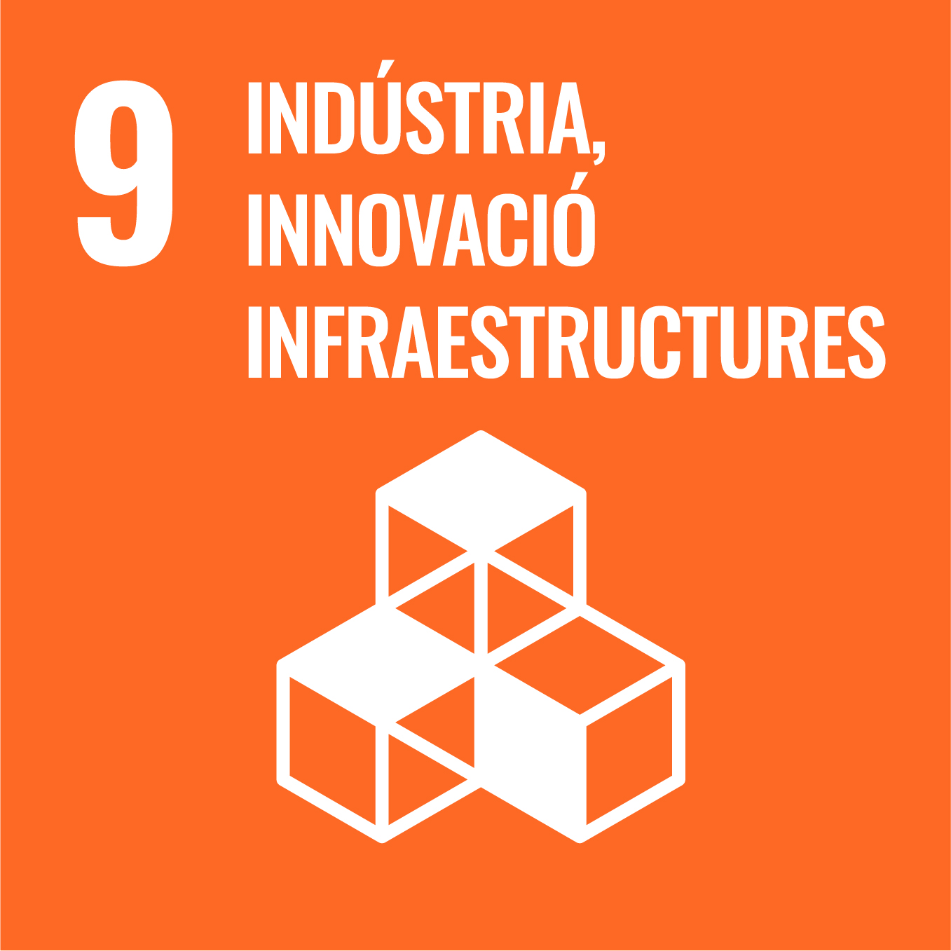 ODS 9. Indústria, innovació i infraestructures