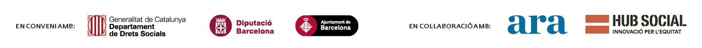 Logotips organitzadors i col·laboradors del Debat Catalunya Social