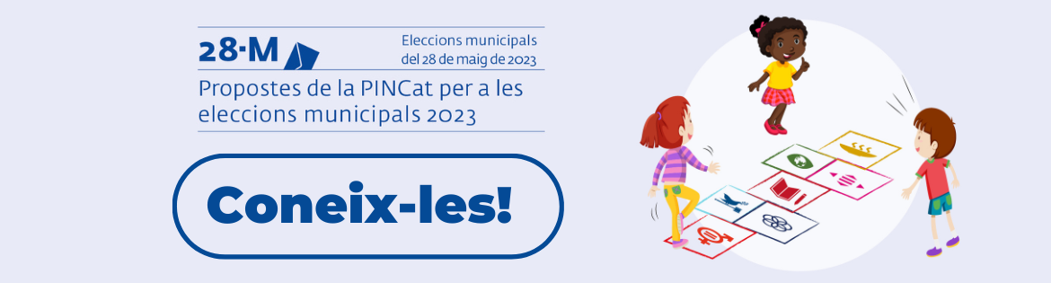 Banner informatiu sobre les propostes de PINCAT per a les eleccions municipals 2023