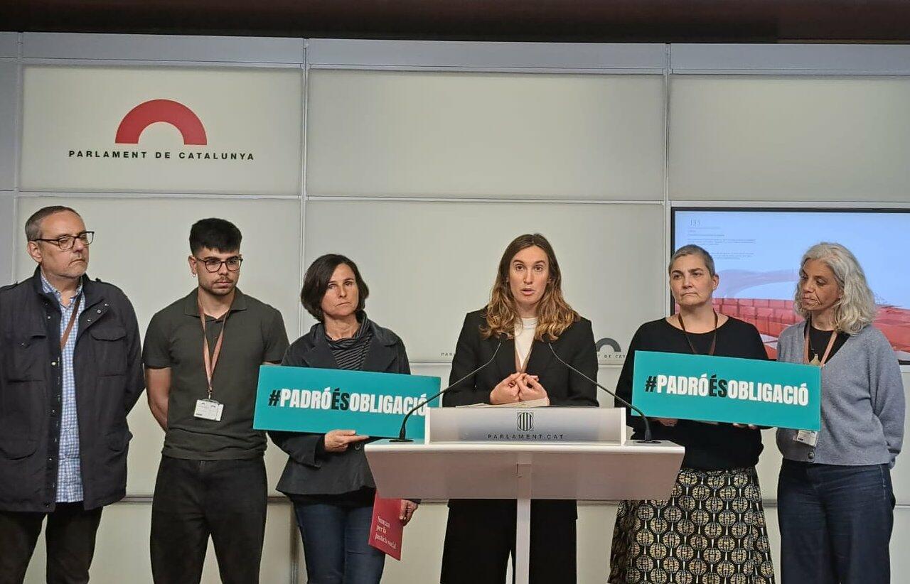 Pacte pel Padró als grups polítics del Parlament de Catalunya 