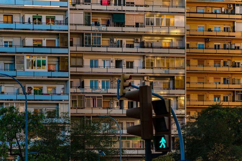 Imatge bloc de pisos a Barcelona