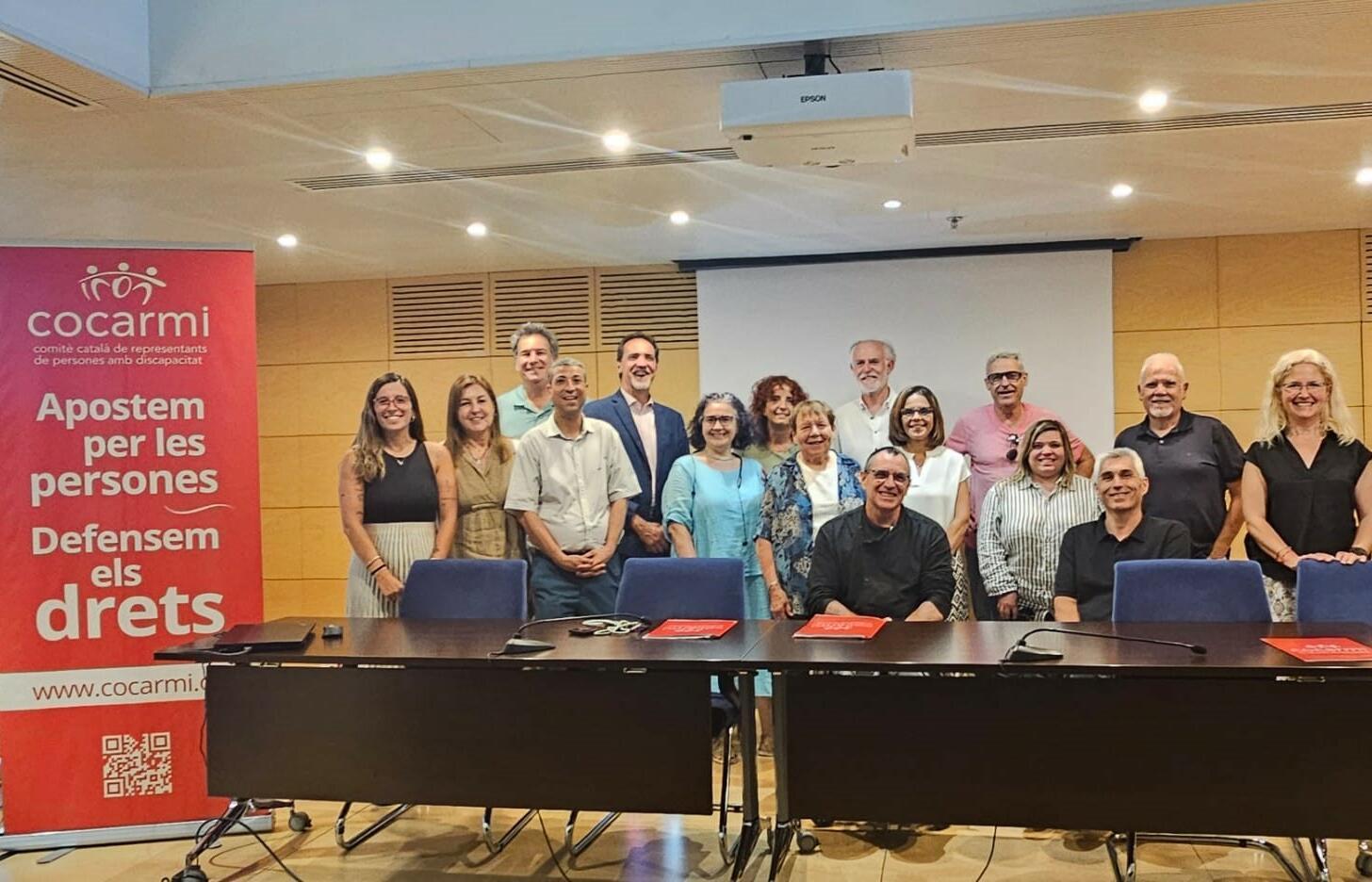 Fotografia del nou Comitè Executiu