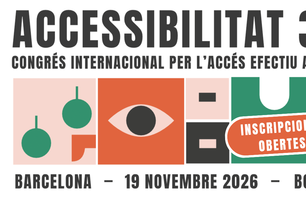 Imatge del congrés Accessibilitat 360