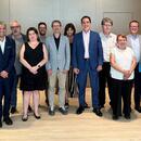 Foto grupal del jurat dels Premis Solidaris 2025 de l'ONCE