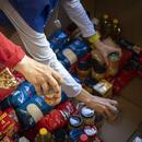 Imatges de recollida d'aliments durant el Gran Recapte 2025