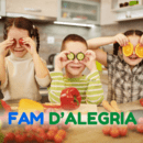 Imatge de la campanya 'Fam d'alegria' del Banc dels Aliments