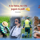 Imatge de la campanya 'No t'hi juguis la pell'