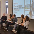 Jornada de Càritas Catalunya a CaixaForum Barcelona, coincidint amb el Dia Mundial pel Treball Decent