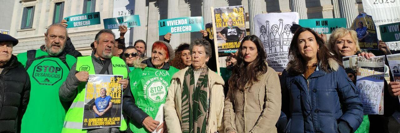 Imatge clam per renovar i ampliar la moratòria antidesnonaments