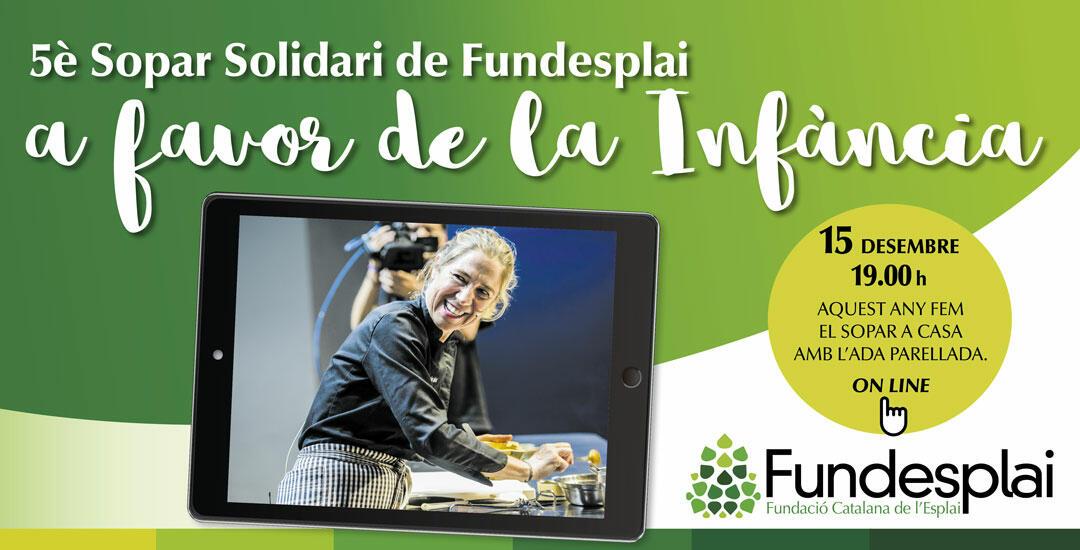 Imatge del 5è Sopar Solidari de Fundesplai