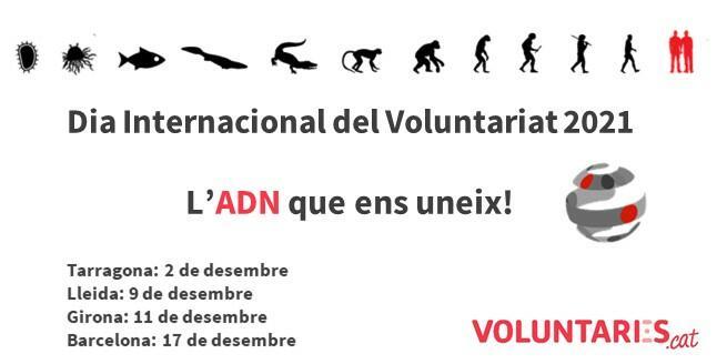 Cartell Dia Internacional del Voluntariat 2021