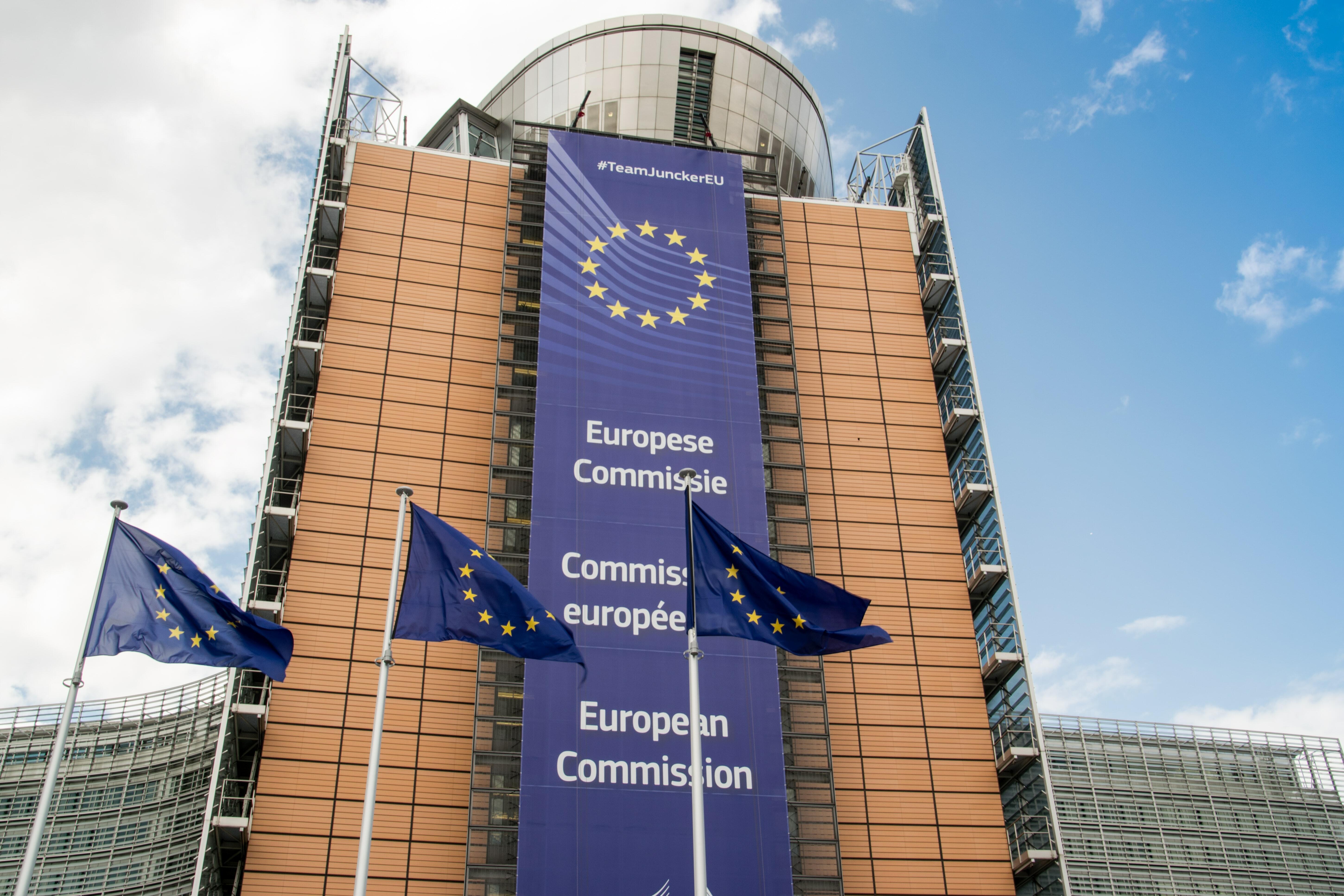 Imatge façana de la Comissió Europea