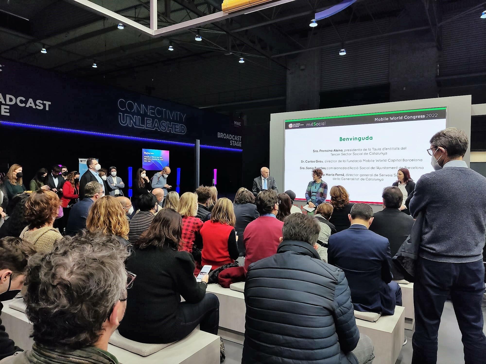 m4Social dona veu a projectes socials que milloren l’atenció a persones en situació de vulnerabilitat al MWC