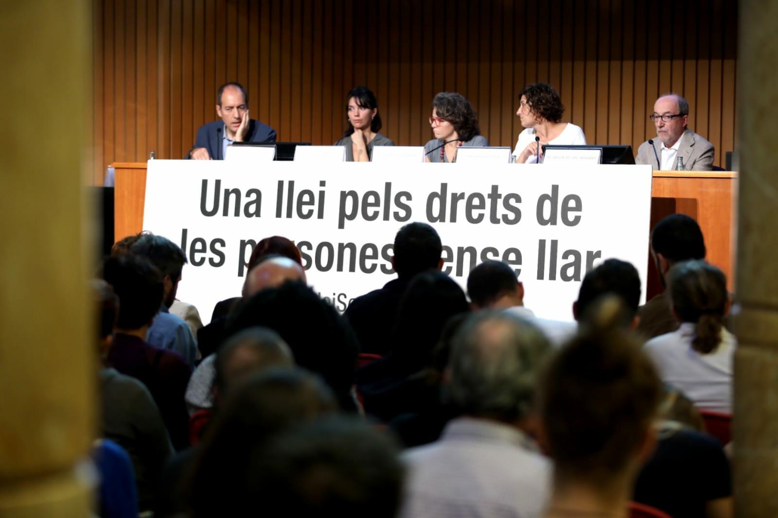 2022 Jornada una llei pels drets de les persones sense llar