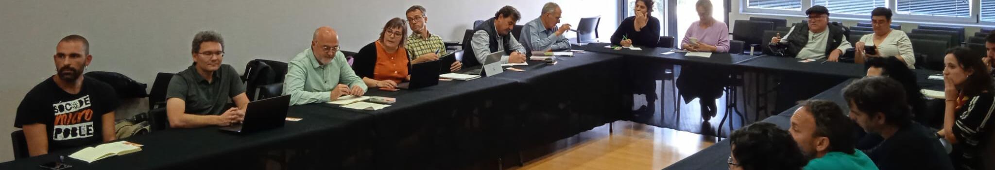 Imatge de la comissió motora de l'Agenda Rural de Catalunya