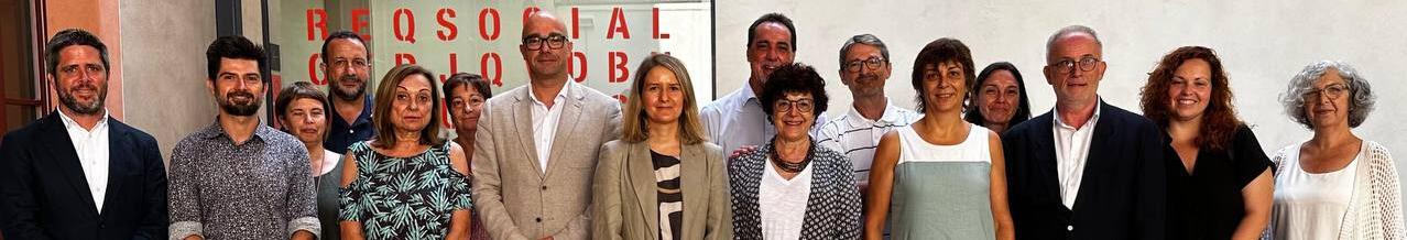 Primera reunió de la nova consellera de Drets Socials i Inclusió amb la Taula del Tercer Sector Social