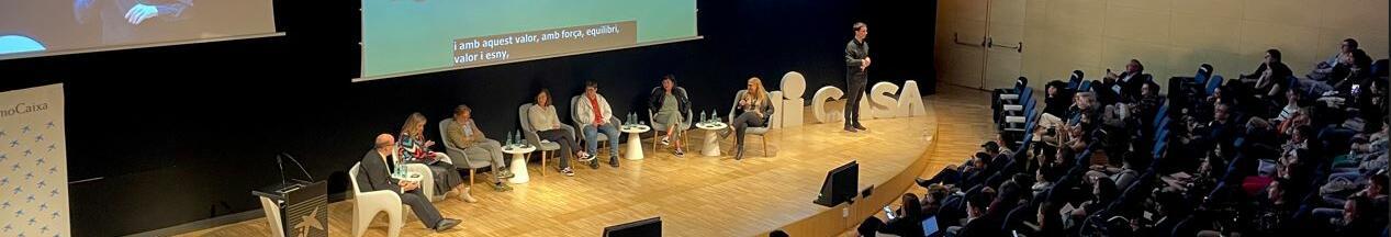 Imatge acte projecte 'Mi casa, una vida en comunidad'