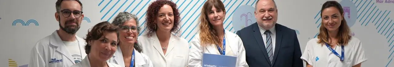 Imatge equip Vall d'Hebron implica't en el projecte M'adapTU