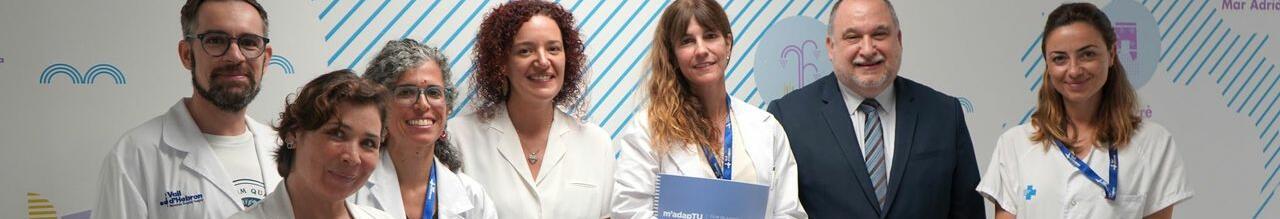 Imatge equip Vall d'Hebron implica't en el projecte M'adapTU