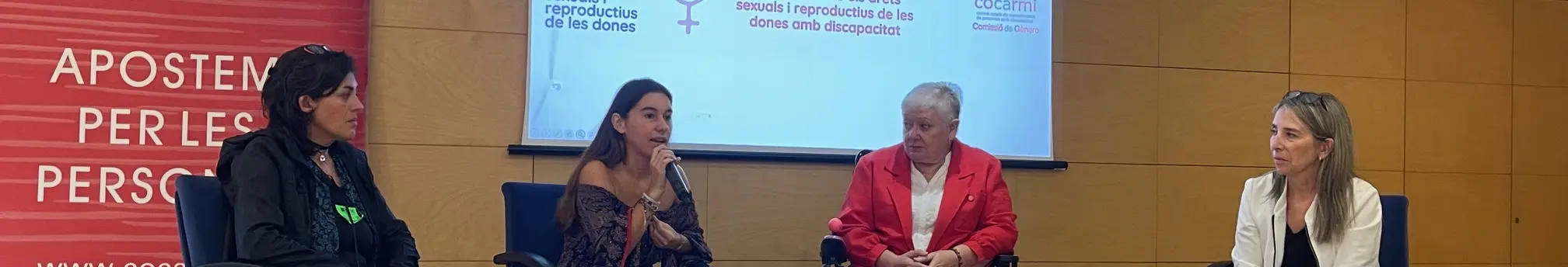 Imatge jornada COCARMI sobre els drets sexuals i reproductius