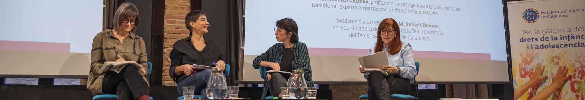 Jornada PINCat sobre els drets de la infància amb representants del Síndic de Greuges i investigadores i expertes d'universitat