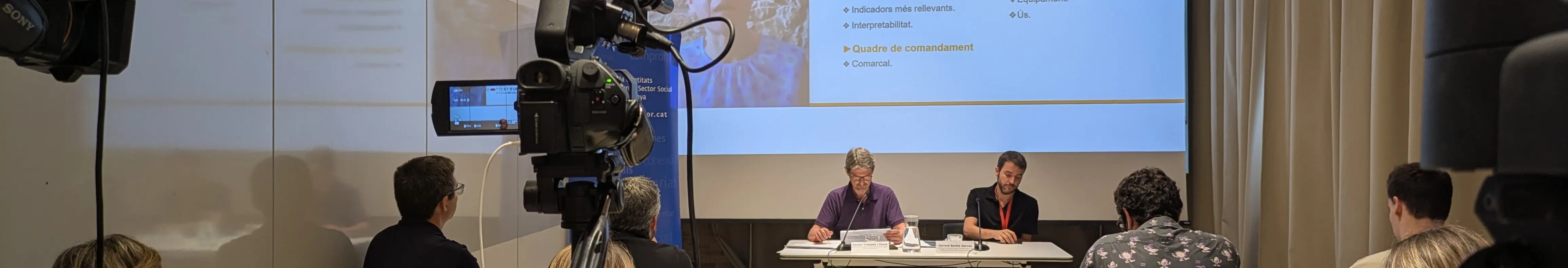 Roda de premsa presentació índex de bretxa digital