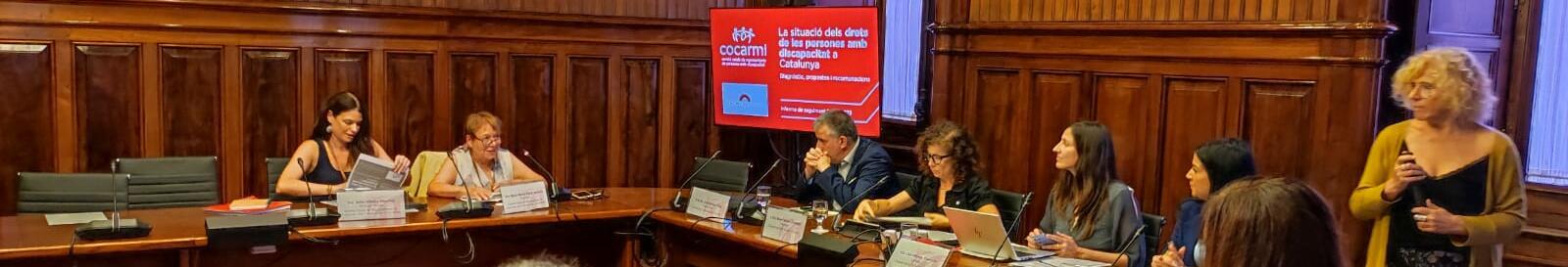 Compareixença a la Comissió de Drets Socials i Inclusió del Parlament de Catalunya 