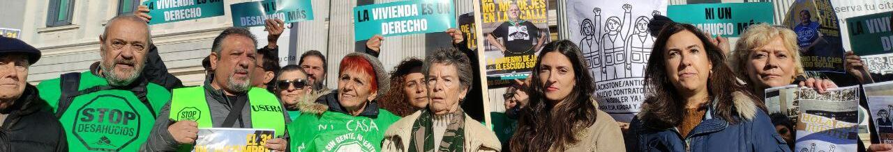 Imatge clam per renovar i ampliar la moratòria antidesnonaments