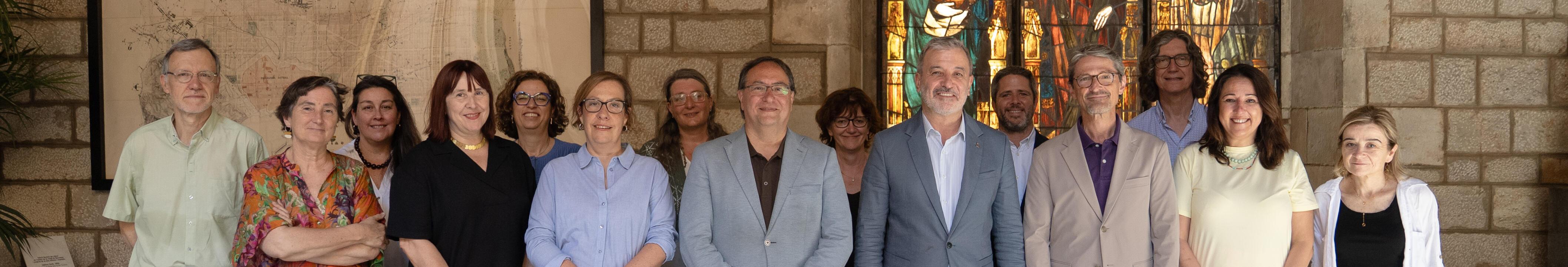 Imatge de la constitució de la Taula de Diàleg Civil a Barcelona