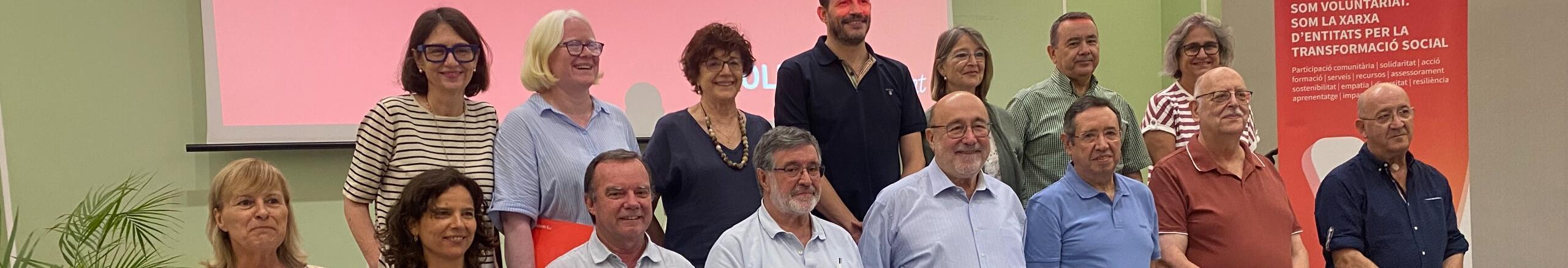 Imatge de la nova junta directiva de la FCVS