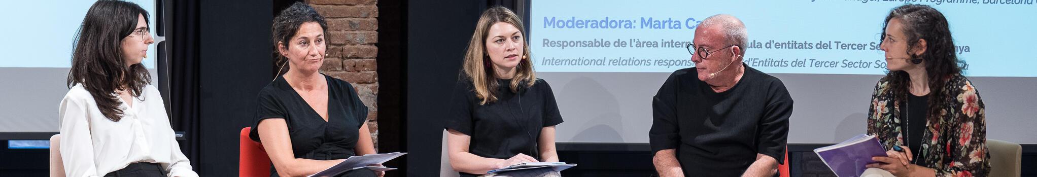 Imatges de la Taula Rodona del Debat Europa Social 2025