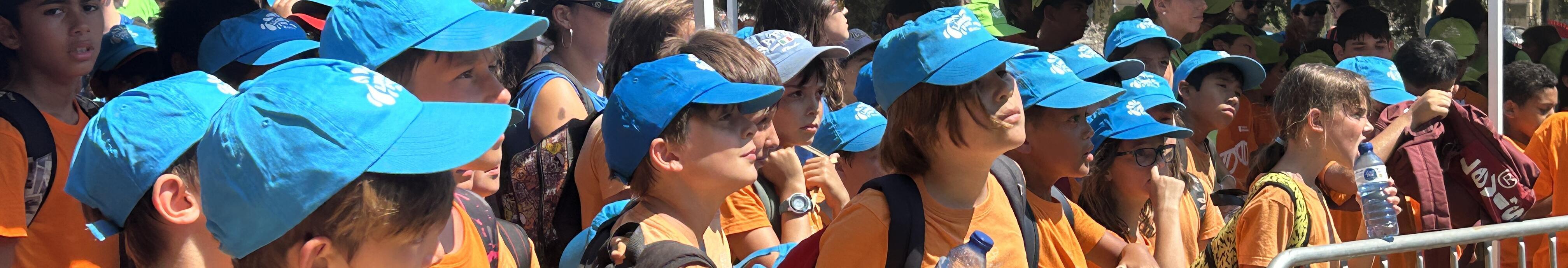 Infats i joves a l'acte Lleurefest 2026