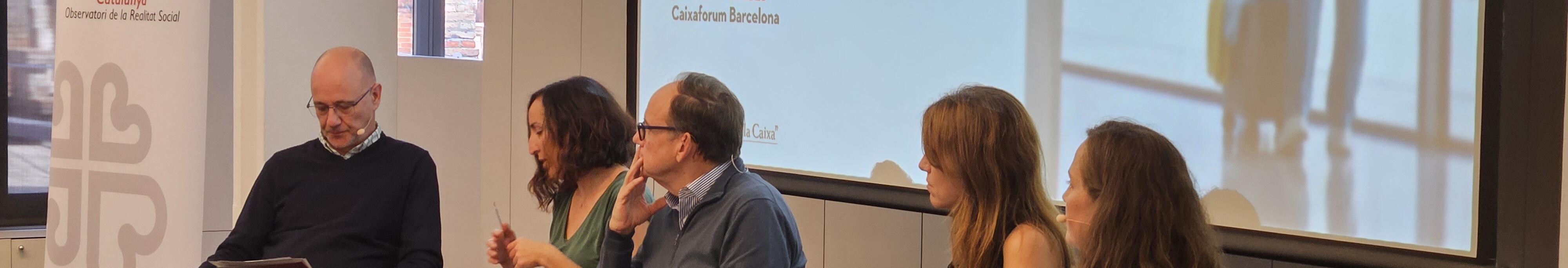 Jornada de Càritas Catalunya a CaixaForum Barcelona, coincidint amb el Dia Mundial pel Treball Decent
