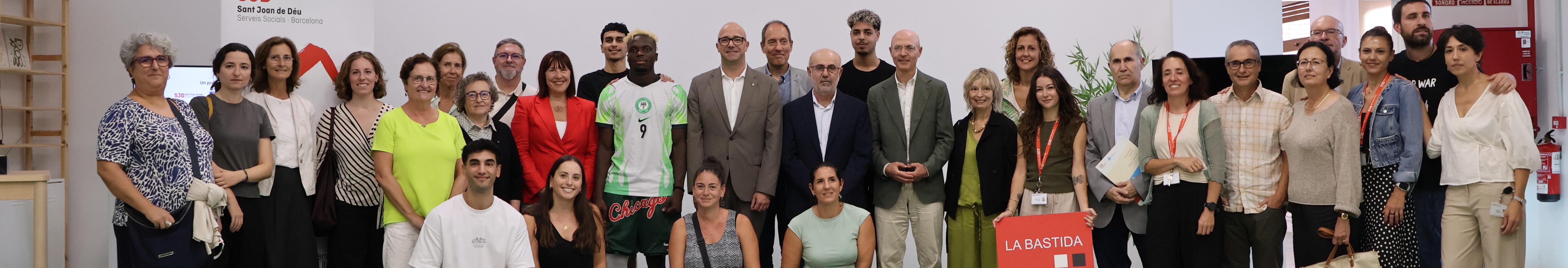 Imatge de la inauguració del centre La Bastida