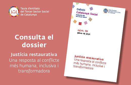 Justícia restaurativa. Una resposta al conflicte més humana, inclusiva i transformadora.