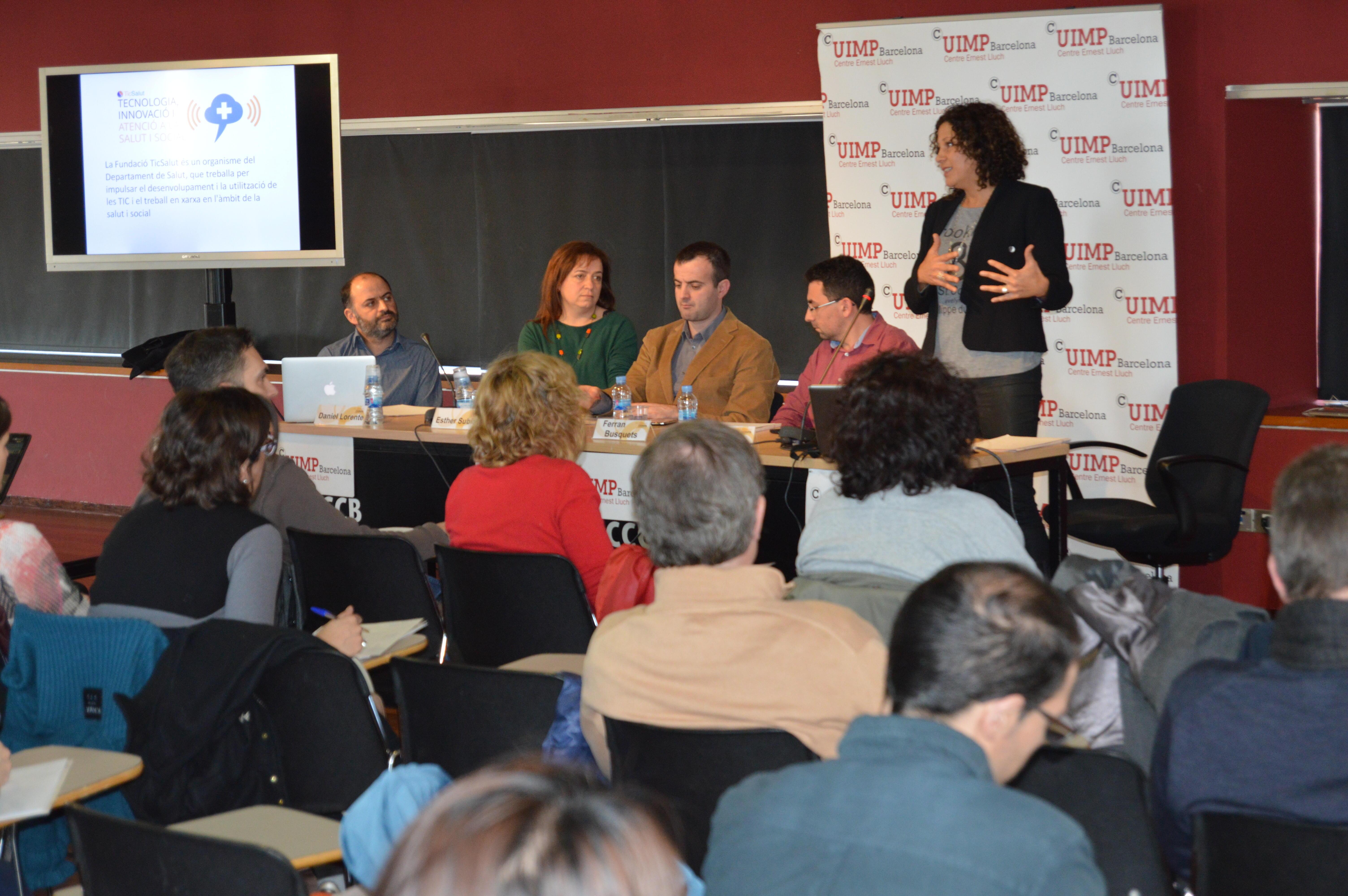 Curs ''El mòbil i les TIC al servei de l'eficiència en la intervenció social. Teixint aliances entre sectors públic, privat i Tercer Sector'.