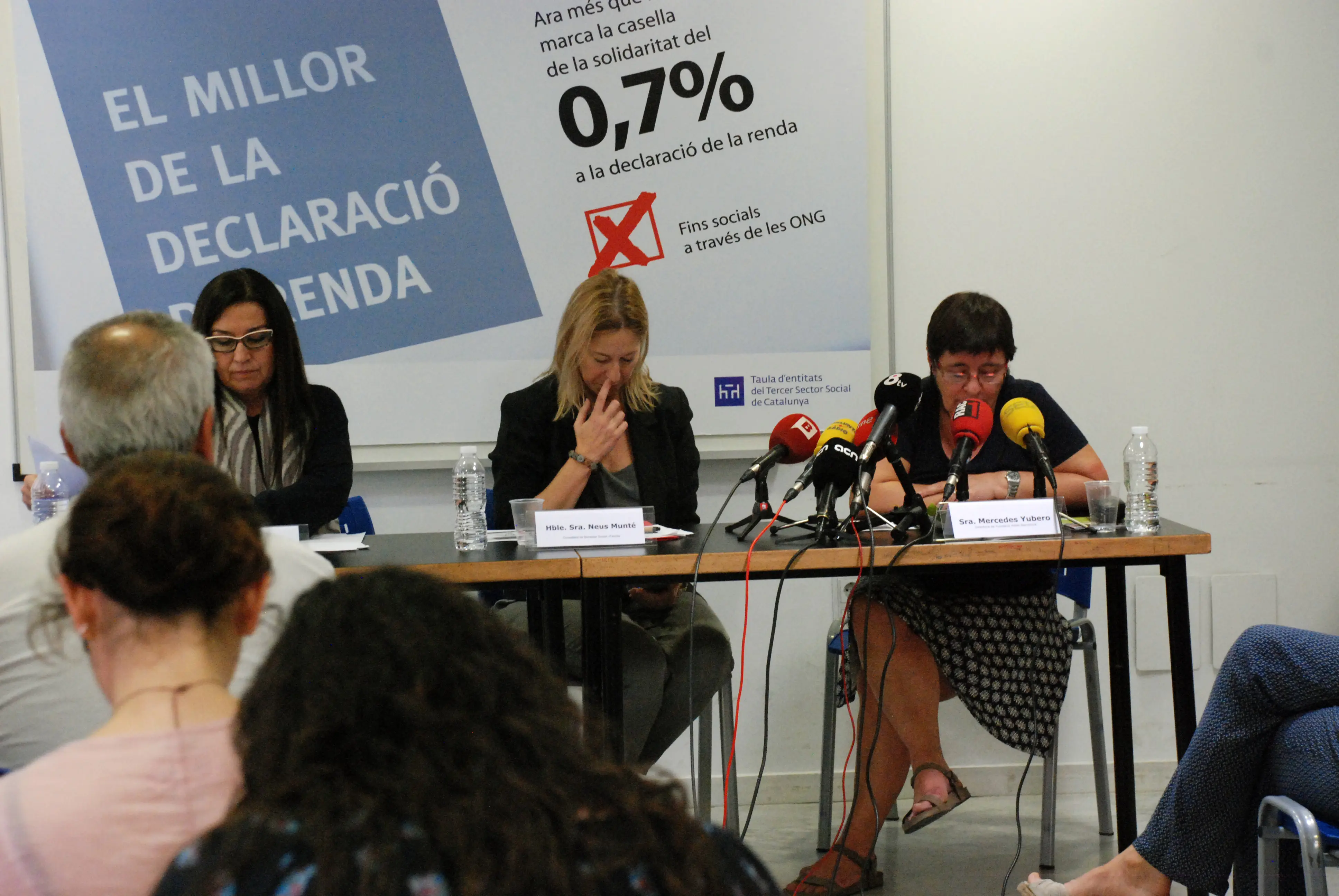 Marca la casella de fins d'interès social en la declaració de la renda