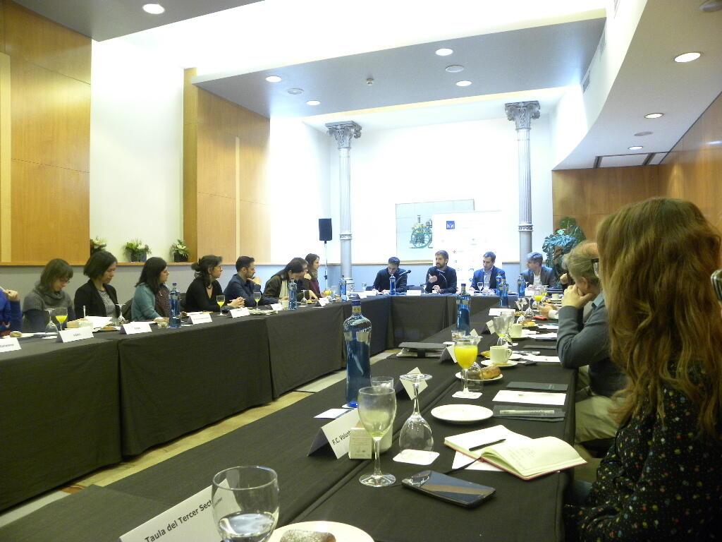 XV Esmorzar comunicació -Toni Cruanyes, editor i presentador del TN Vespre de TV3