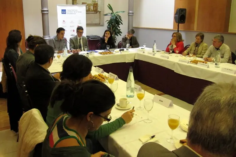 IV Esmorzar comunicació - Miquel Molina, subdirector de La Vanguardia (2012)