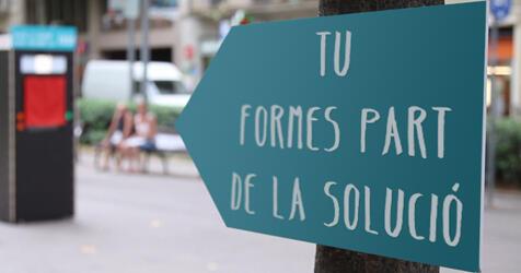 Campanya 'Tu formes part de la solució' (2014)