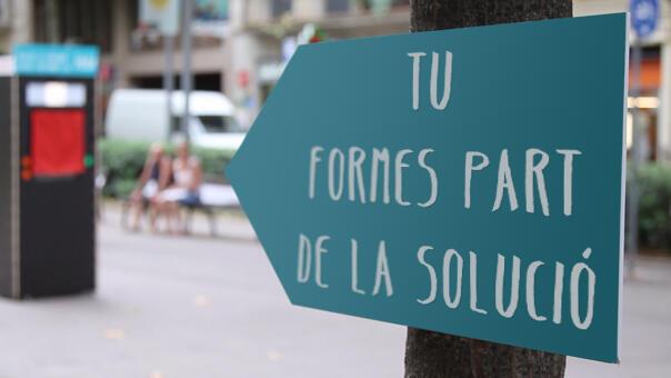 Campanya 'Tu formes part de la solució' (2013)