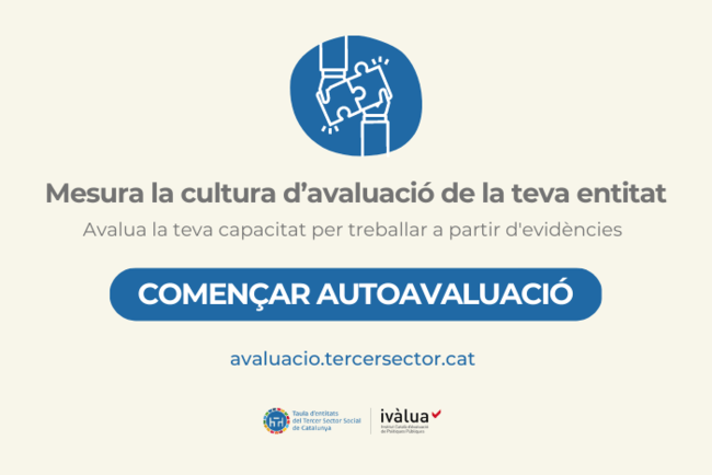 Web de mesura de cultura d'avaluació de la teva entitat