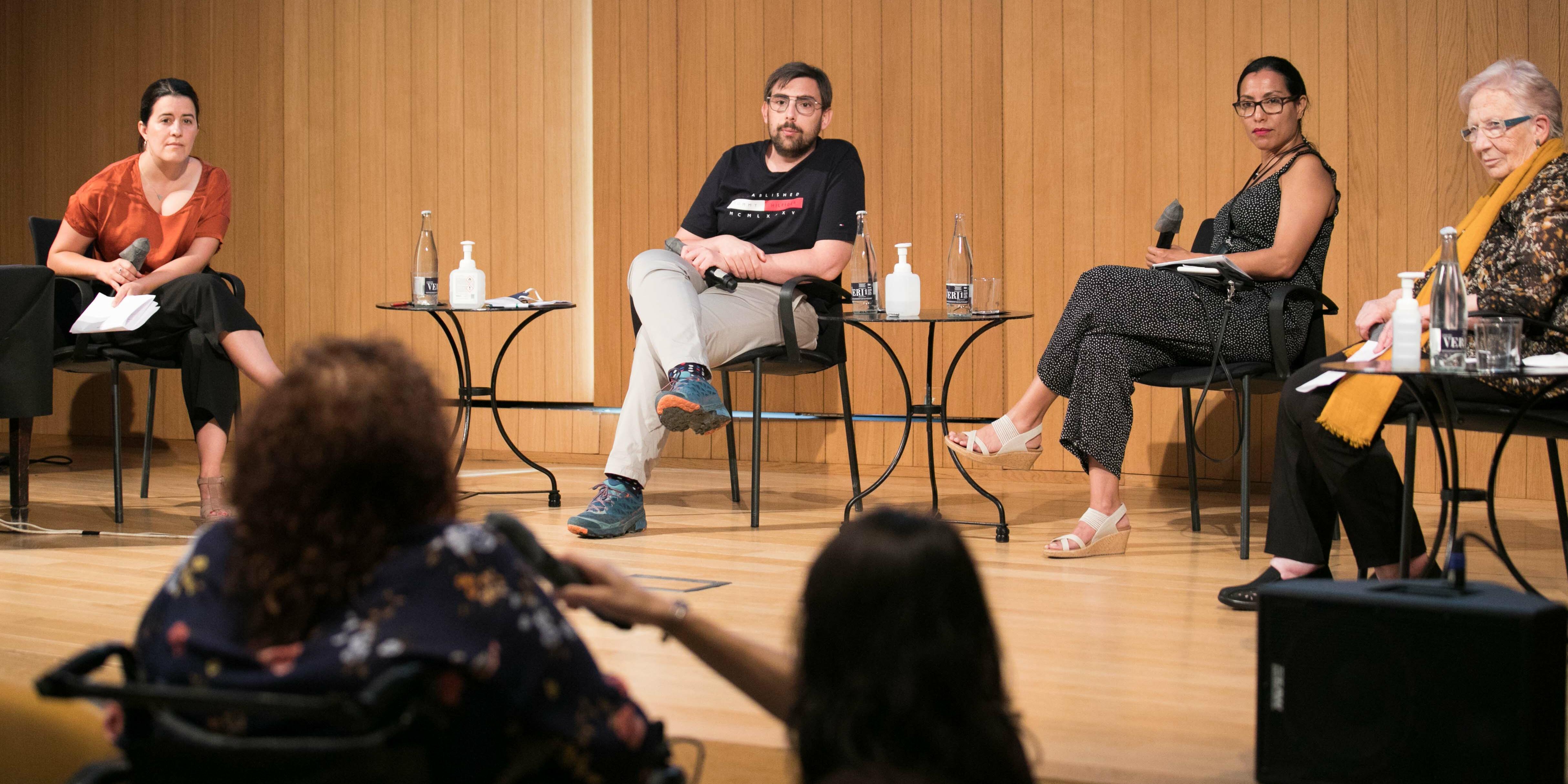 Imatge debat Catalunya Social sobre el dret a la participació política