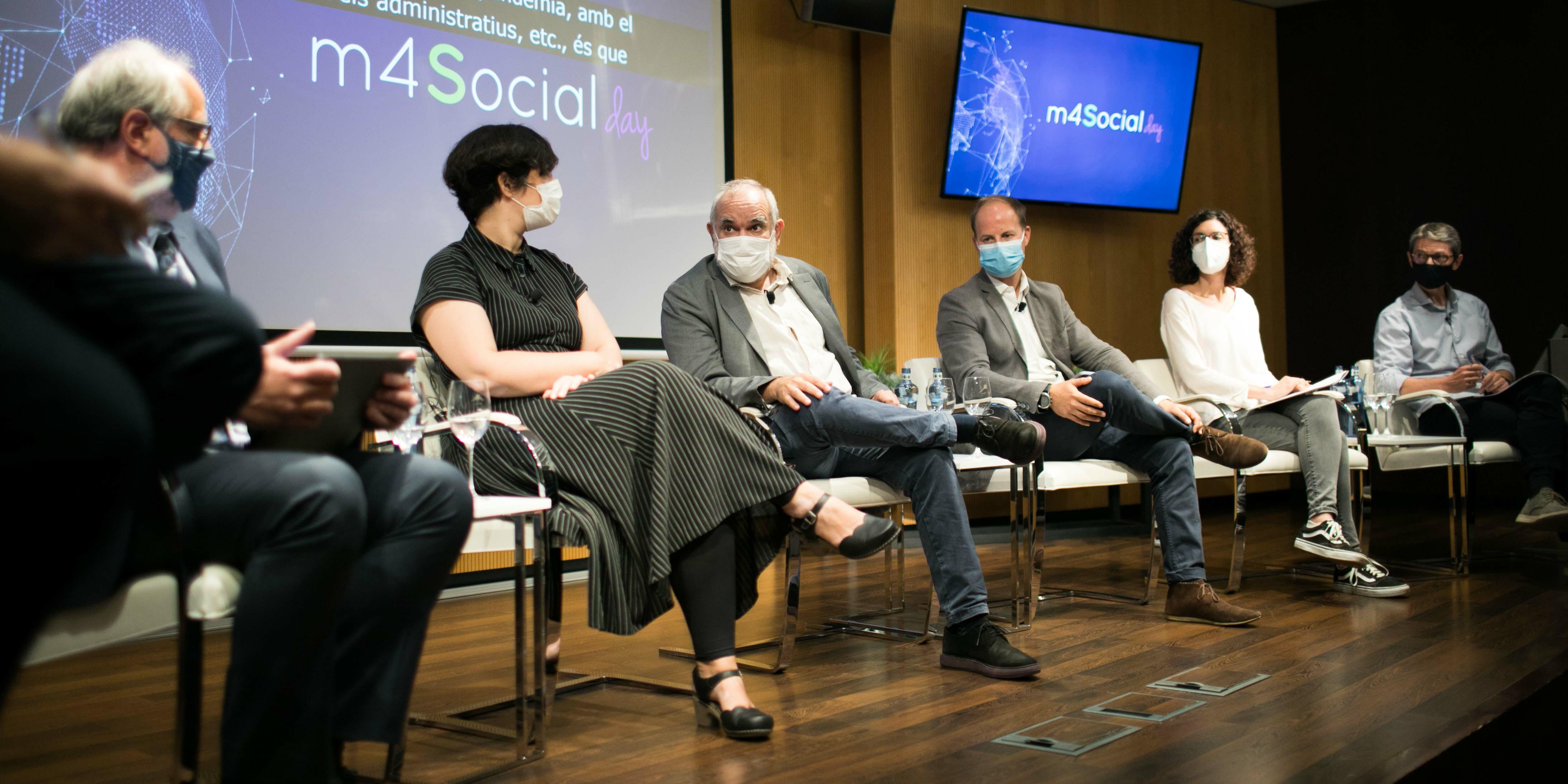 Imatge taula rodona de l'm4Social Day