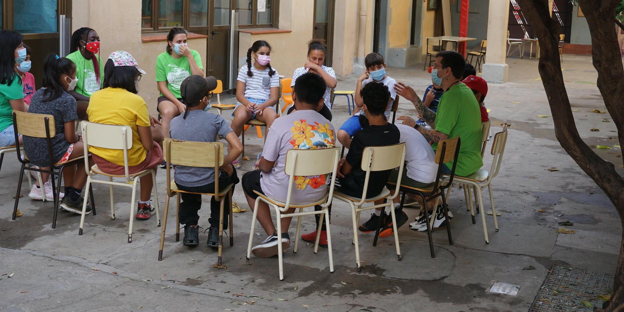Imatge d'una activitats de lleure educatiu 