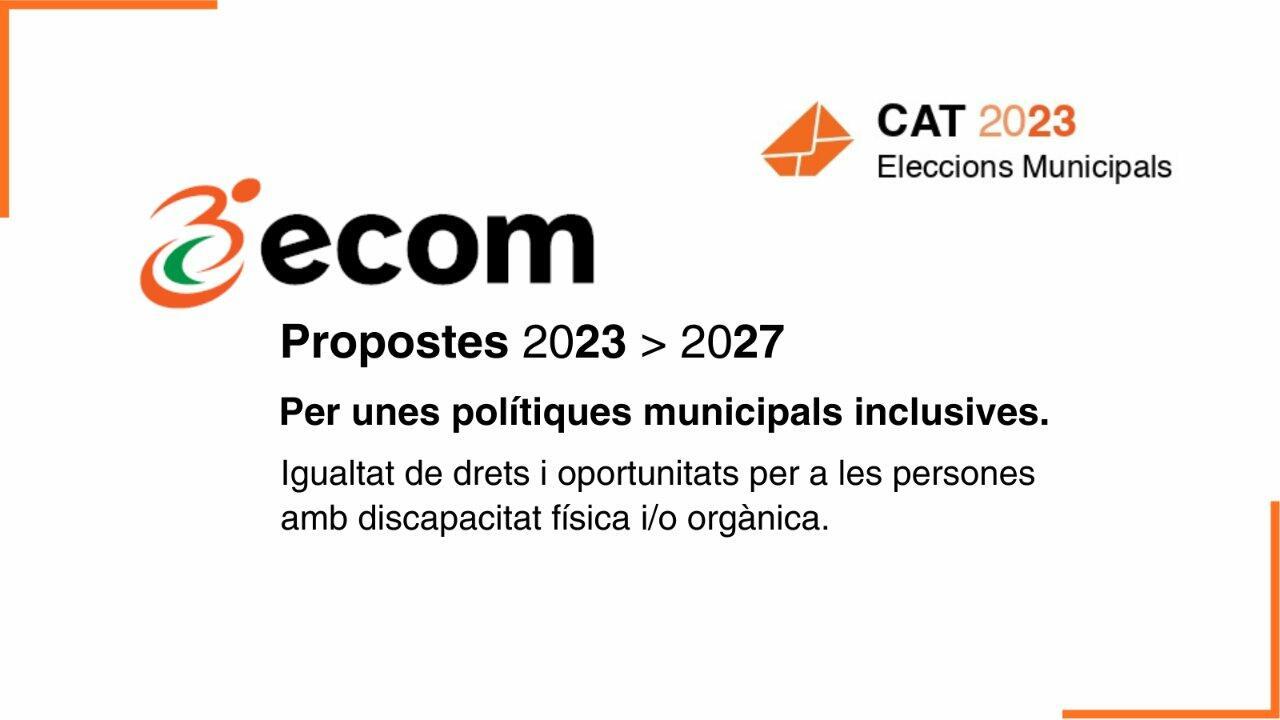 Propostes ECOM eleccions
