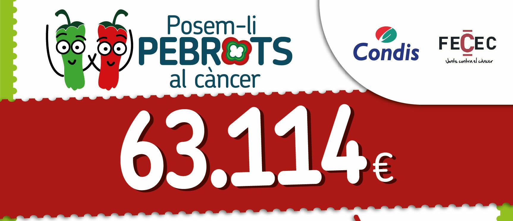 Campanya ‘Posem-li Pebrots al Càncer’