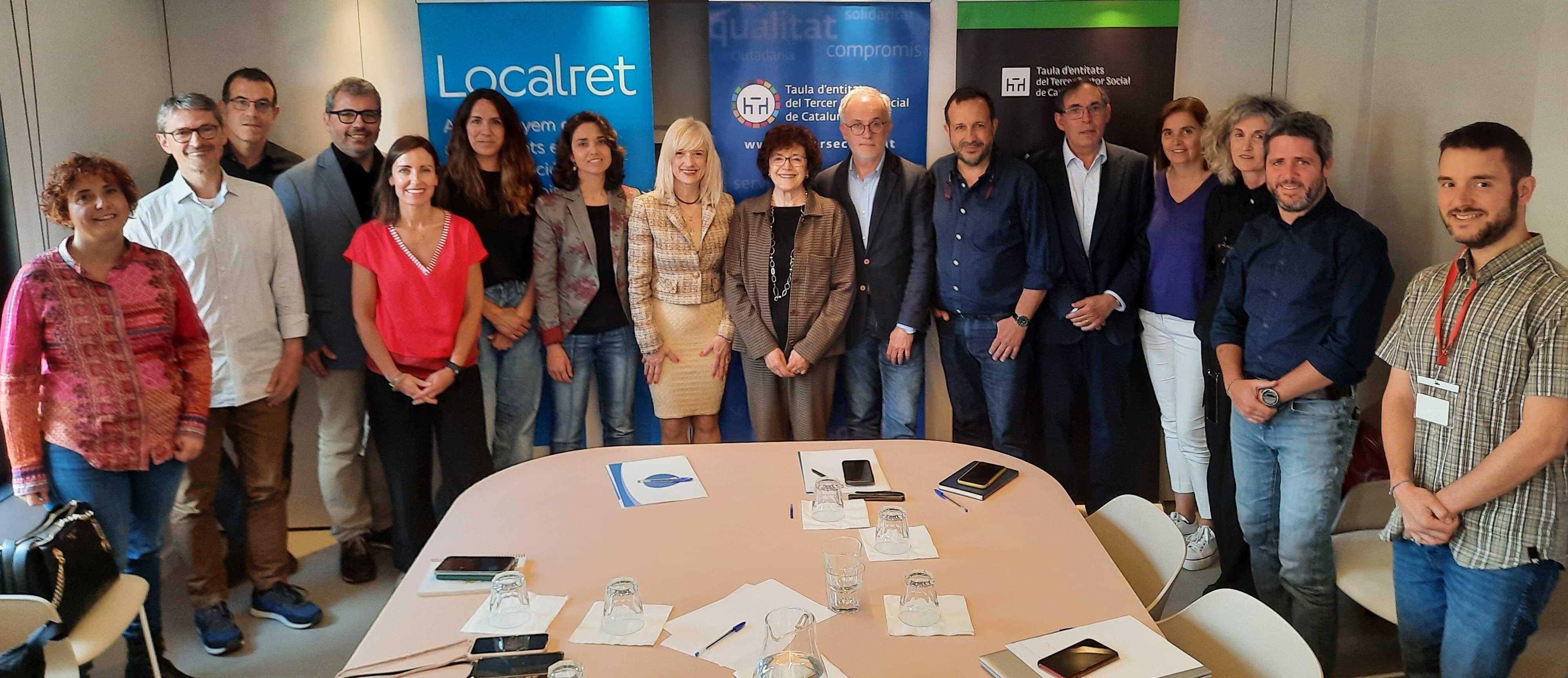 El Consorci Localret i la Taula del Tercer Sector Social de Catalunya s’alien per ajudar a combatre la bretxa digital i impulsar la innovació social