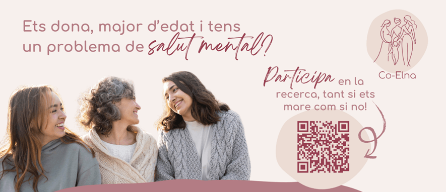Imatge corporativa del projecte CoElna de dones i salut mental
